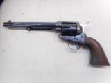 1883 U.S. CALVARY COLT SSA .45 CAL 7 1/2” WITH CARTOUCHE (JEG) ON GRIPS SN: 82090 - 1 of 15
