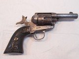 RARE SHERIFF'S MODEL ANTIQUE 1886 SAA COLT .45LC 3 1/2" BBL W/COLT FACTORY LETTER - 2 of 14