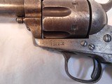 RARE SHERIFF'S MODEL ANTIQUE 1886 SAA COLT .45LC 3 1/2" BBL W/COLT FACTORY LETTER - 7 of 14