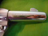 1980 COLT SHERIFF'S SAA 44-40/.44SPL 3" BARREL NICKEL FINISH WITH WALNUT DISPLAY CASE - 4 of 13