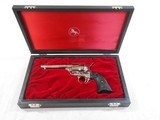 COLT 2nd Gen
SAA .45LC
LAWMAN SERIES "BAT MASTERSON" 4 3/4" BARREL NICKEL W/ DISPLAY CASE - 1 of 15