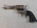 COLT 2nd Gen
SAA .45LC
LAWMAN SERIES "BAT MASTERSON" 4 3/4" BARREL NICKEL W/ DISPLAY CASE - 3 of 15