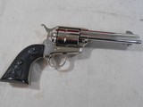 COLT 2nd Gen
SAA .45LC
LAWMAN SERIES "BAT MASTERSON" 4 3/4" BARREL NICKEL W/ DISPLAY CASE - 2 of 15