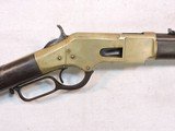 Winchester 1866 "Yellow Boy" 4th Model Saddle Ring Carbine .44 Henry Rimfire Lever Action Rifle Mfg: 1881. - 5 of 15