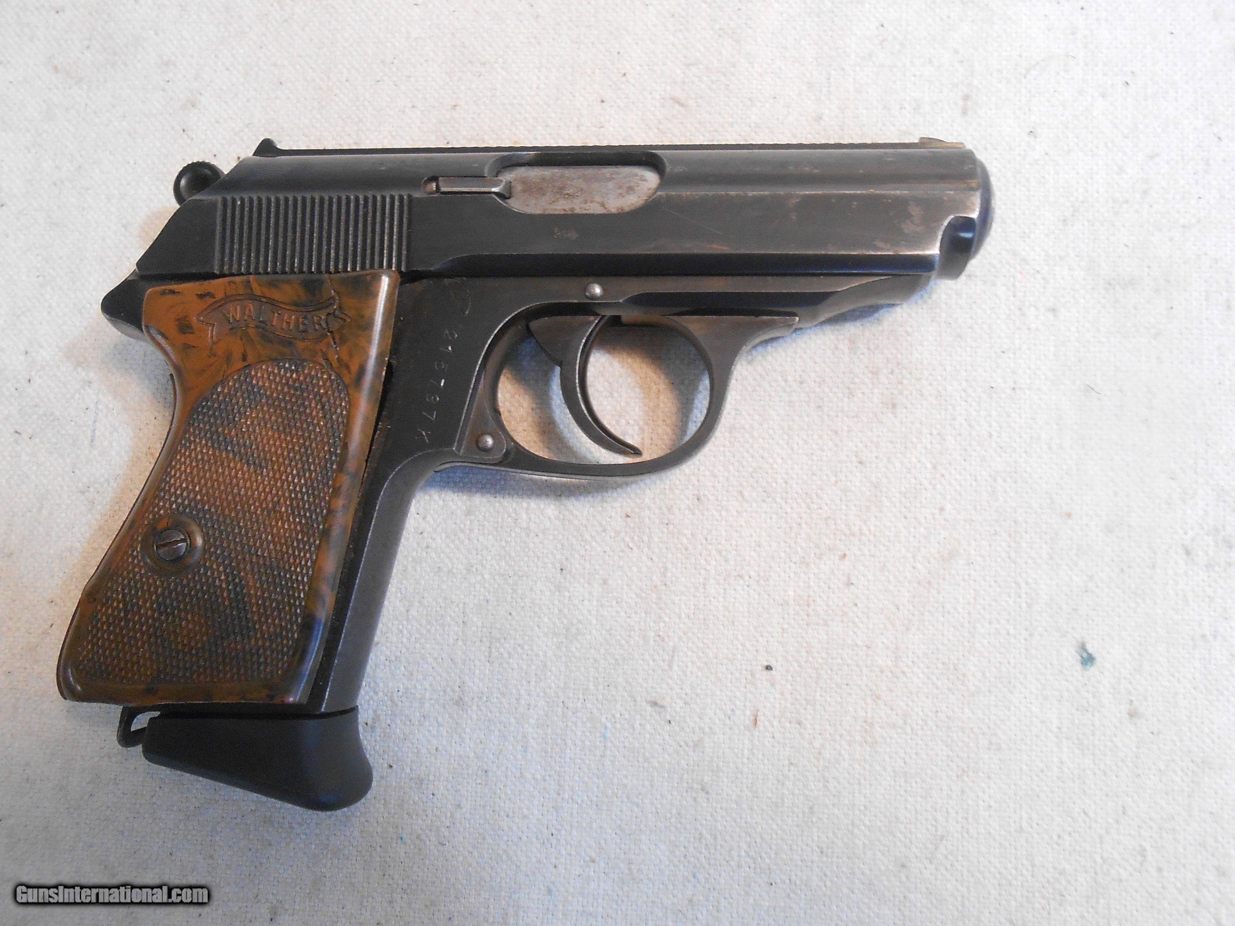 German Pre WWII Waffenfabrik Walther, Zella-Mehlis (Thur) MOD PPK ...