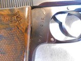 German Pre WWII Waffenfabrik Walther, Zella-Mehlis (Thur) MOD PPK .32ACP Pistol - 6 of 8