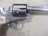 COLT 2ND GEN SAA ,.38SPL, 4 3/4" BARREL, NICKEL FINISH, FAUX IVORY GRIPS MFG:1958 - 11 of 15