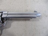 COLT 2ND GEN SAA .38 SPL 5 1/2" NICKEL, RUBBER GRIPS, MFG: 1957 - 9 of 13