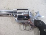 COLT 2ND GEN SAA .38 SPL 5 1/2" NICKEL, RUBBER GRIPS, MFG: 1957 - 8 of 13