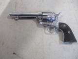 COLT 2ND GEN SAA .38 SPL 5 1/2" NICKEL, RUBBER GRIPS, MFG: 1957 - 2 of 13
