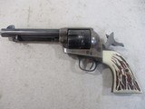 COLT 2ND GEN SAA .45 LC 5 1/2" BLUED, STAG GRIPS, 1957 - 2 of 13