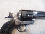 COLT IST GEN SAA .38 WCF 4 3/4" BLUED, EAGLE GRIPS, MFG: 1889 - 7 of 13
