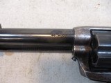 COLT IST GEN SAA .38 WCF 4 3/4" BLUED, EAGLE GRIPS, MFG: 1889 - 3 of 13