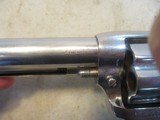 COLT IST GEN SAA .41 COLT 4 3/4" NICKEL, RUBBER GRIPS, MFG: 1902 - 4 of 12