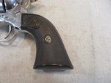 COLT IST GEN SAA .41 COLT 4 3/4" NICKEL, RUBBER GRIPS, MFG: 1902 - 9 of 12