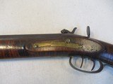 ANTIQUE TRUITT BROTHERS PERCUSSION CONVERSION LONG RIFLE .41 CAL WITH 40" OCTAGON BARREL - 11 of 14