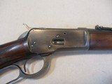 WINCHESTER MODEL 1892 20" SEMI-DELUXE SADDLE RING CARBINE IN .38 WCF DATED: 1909 - 11 of 15