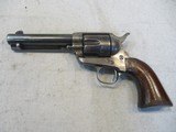 COLT 1ST GEN SAA .45LC 4 3/4", WOOD GRIPS, MFG: 1888 W/LETTER - 2 of 15