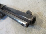 COLT 1ST GEN SAA .45LC 4 3/4", WOOD GRIPS, MFG: 1888 W/LETTER - 9 of 15