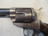 COLT 1ST GEN SAA .45LC 4 3/4", WOOD GRIPS, MFG: 1888 W/LETTER - 7 of 15