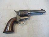 COLT 1ST GEN SAA .45LC 4 3/4", WOOD GRIPS, MFG: 1888 W/LETTER - 1 of 15