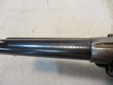 COLT 1ST GEN SAA .45LC 4 3/4", WOOD GRIPS, MFG: 1888 W/LETTER - 8 of 15