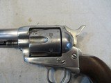 THREE DIGIT COLT CAVALRY MODEL 1ST GEN SAA .45LC NICKEL 7 1/2" MFG: 1874  - 14 of 15