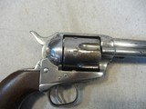 THREE DIGIT COLT CAVALRY MODEL 1ST GEN SAA .45LC NICKEL 7 1/2" MFG: 1874  - 12 of 15