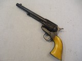 COLT MODEL 1873 1ST GEN SAA .45LC PEACEMAKER 7 1/2" MFG:1876 WITH HOLSTER - 2 of 15