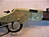 LIMITED HENRY GOLDEN BOY DELUXE .22 MAG HAND ENGRAVED 1ST Ed. LEVER RIFLE - 4 of 15