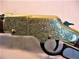 LIMITED HENRY GOLDEN BOY DELUXE .22 MAG HAND ENGRAVED 1ST Ed. LEVER RIFLE - 5 of 15