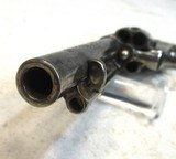 Antique Texas Shipped Factory Engraved Nickel S.A.A. .45LC Revolver5 1/2