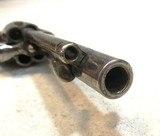 Antique Texas Shipped Factory Engraved Nickel S.A.A. .45LC Revolver5 1/2