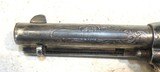 Antique Colt Factory Engraved Black Powder Frame Frontier Six Shooter S.A.A, .44-404 3/4