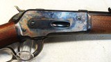 Winchester Model 1886 .45-70 Sporting Rifle MFG: 1894 Custom Restored by Charles H. Jones W/Documentation - 7 of 15