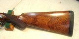 Charles Boswell London SXS Pigeon II 12 GA. Sidelock Shotgun30” non-ejector solid rib 2 3/4” barrels, IC Fixed chokes, Original Cased - 5 of 15