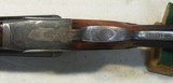 Charles Boswell London SXS Pigeon II 12 GA. Sidelock Shotgun30” non-ejector solid rib 2 3/4” barrels, IC Fixed chokes, Original Cased - 8 of 15