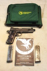 NightHawk Custom 1911 AAC-T .45ACP Semi-Auto Pistol-5.5