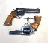 Pair of .357MAG Dan Wesson DA Revolvers a 4” Model 14 and a 6” “Slab Sided” Model 15-2