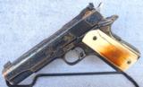 COLT NATIONAL MATCH .45 ENGRAVED WITH MATCHING ACE SLIDE VERY NICE - 2 of 15