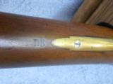 LARGE BRITISH BLUNDERBUSS WITH SPRING LOADED BAYONET - 12 of 15