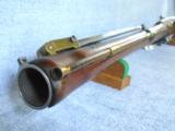 LARGE BRITISH BLUNDERBUSS WITH SPRING LOADED BAYONET - 14 of 15