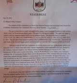 COLT COMMANDO ALABAMA NATIONAL GUARD WITH BOX ETC. 99% - 9 of 10