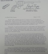 COLT SINGLE ACTION ARMY CAVALRY KOPEC & COLT LETTER - 13 of 15