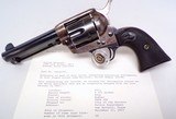 COLT SINGLE ACTION ARMY
45 caliber SAN ANTONIO POLICE pictured in the book A STUDY OF THE COLT SINGLE ACTION ARMY REVOLVER by Kopec - 1 of 15