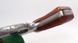 SMITH & WESSON 22/32 STAINLESS KIT GUN MODEL 63 FACTORY ENGRAVED ORIGINAL BOX LETTER - 14 of 15