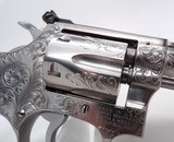 SMITH & WESSON 22/32 STAINLESS KIT GUN MODEL 63 FACTORY ENGRAVED ORIGINAL BOX LETTER - 11 of 15