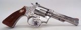 SMITH & WESSON 22/32 STAINLESS KIT GUN MODEL 63 FACTORY ENGRAVED ORIGINAL BOX LETTER - 10 of 15