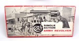 Colt Single Action 2nd Gen 45 7 1/2 Blue Stagecoach Box NIB - 12 of 15