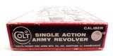 Colt Single Action 2nd Gen 45 7 1/2 Blue Stagecoach Box NIB - 13 of 15
